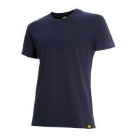 T-shirt blauw maat XXXL