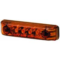 Zijmarkeringslamp LED oranje 24V
