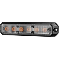Flitslamp-LED BST 2.0 oranje vast 12-24V