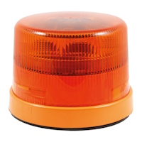 Zwaailamp oranje KL7000 LED vlakke opbouw 12-24V